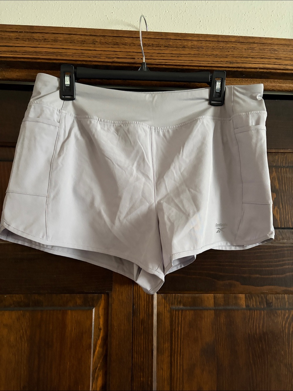 Reebok Women’s Light Lavender Athletic Shorts